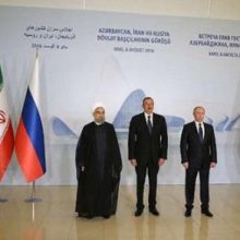 پایان نشست باکو/ آنچه در نشست روحانی، پوتین و علی اف گذشت